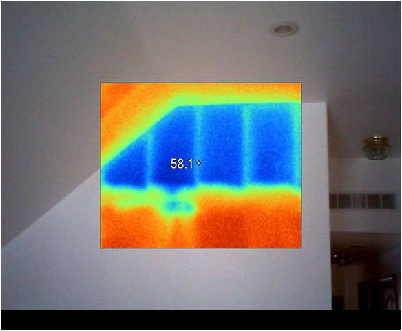 traces de fuite d'eau dans un bâtiment